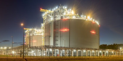 LNG tank gauging in the Oil and Gas industry