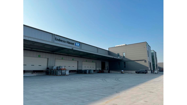 The Endress+Hauser logistics hub is situated in Kunshan in eastern China and operational since 2024.